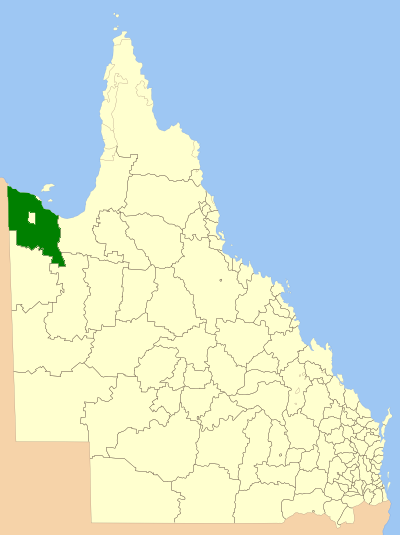 Map of the area where Wakabunga is spoken