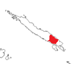 Map of the area where Cheke Holo is spoken