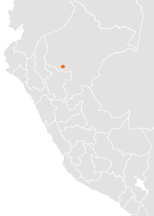 Map of the area where Munichi is spoken