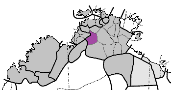 Map of the area where Wagiman is spoken